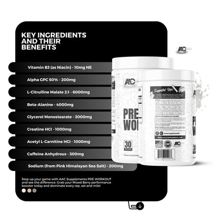 PRE WORKOUT